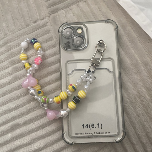 IPhone 14 Pro Max Clear Case With Card Slot Holder - Picture 6 of 8